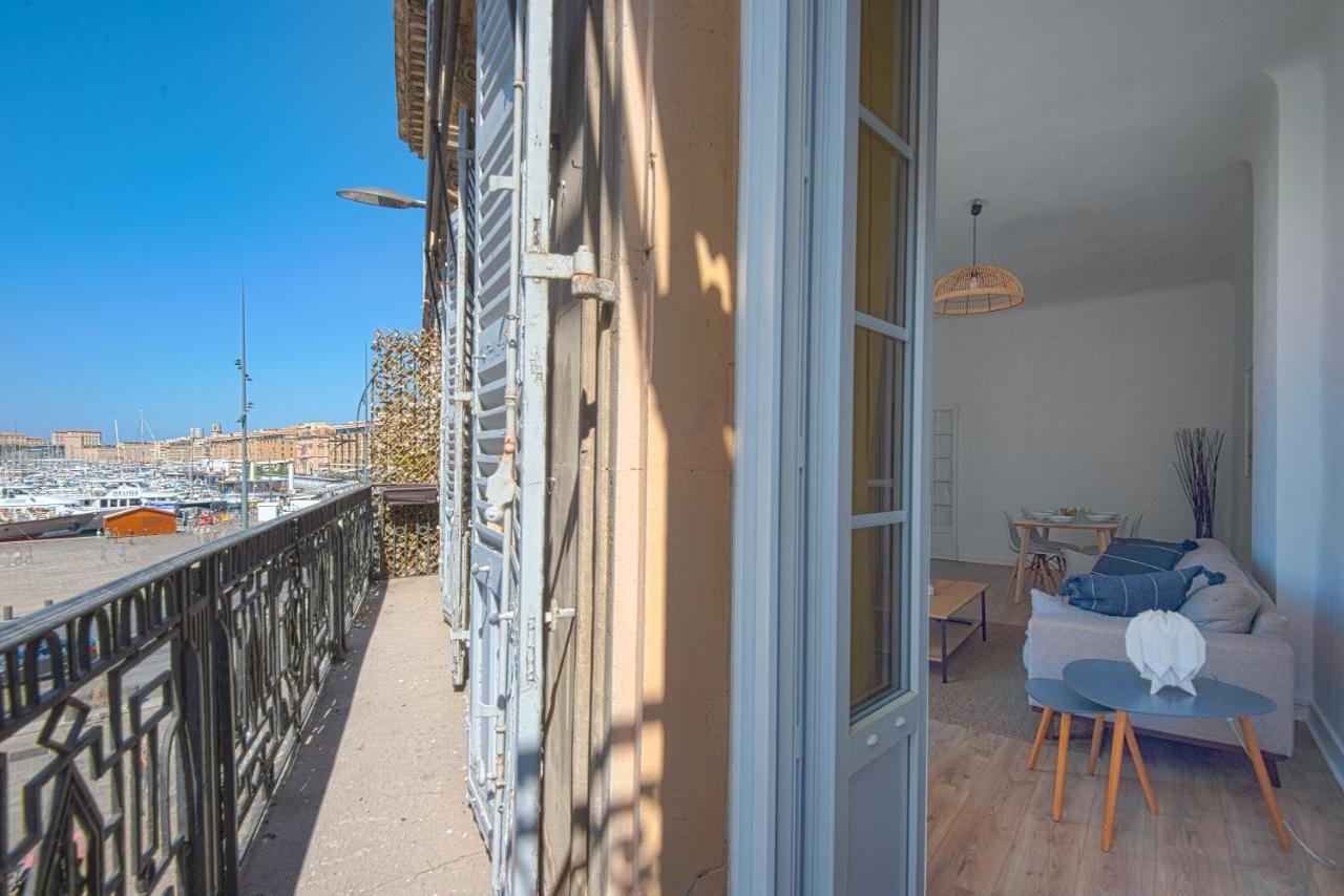 Le Balcon Du Vieux-Port-Amazing Sea View Daire Marsilya Dış mekan fotoğraf